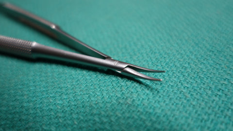 Micro Castroviejo Needle Holder Curved