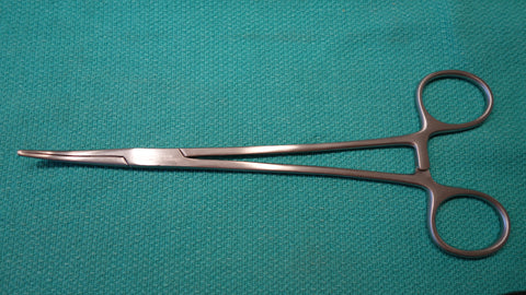 Schnidt Tonsil Forceps 7-1/2" Half Curved