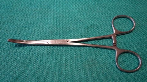 Rochester-Pean Forceps - Curved 6.25"