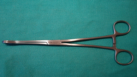 Foerster Sponge Forceps 9-1/2 " Serrated Straight