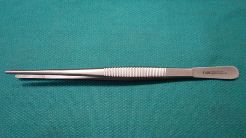 Serrated Dressing Forceps 8"
