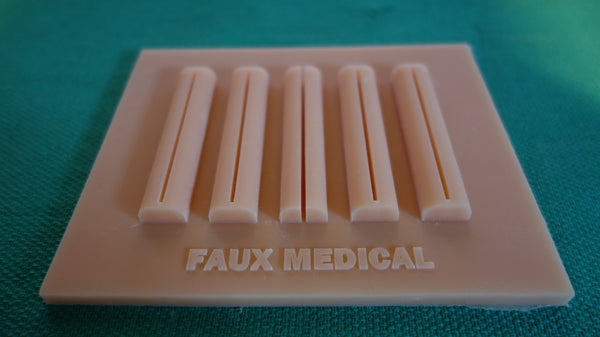 FAUX Soft Tissue Suture Pad for Laparoscopic Training
