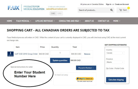 UofT S3D 2022 Group Order